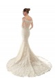 Avorio & Champagne Stile sirena Tulle Pizzo Abiti da sposa Outlet