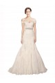Avorio Stile sirena Pizzo Classico Spiaggia Abiti da sposa Outlet