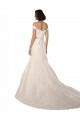 Avorio Stile sirena Pizzo Classico Spiaggia Abiti da sposa Outlet