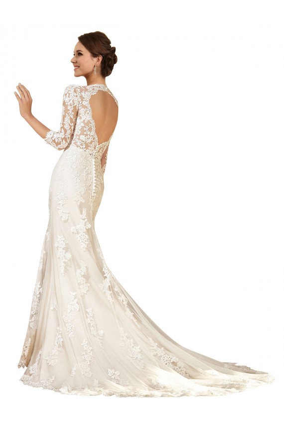 Avorio Tubino Innamorato Pizzo Abiti da sposa Outlet