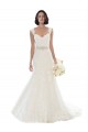 Bianco Stile sirena Pizzo Spiaggia Abiti da sposa Outlet
