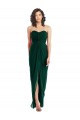 Evergreen Linea A Innamorato Chiffona Lunga Abiti da damigella donore Outlet