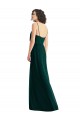 Evergreen Linea A Scollatura a V Chiffona Lunga Abiti da damigella donore Outlet