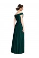 Evergreen Linea A Scollatura a V Chiffona Lunga Abiti da damigella donore Outlet