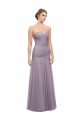 Heather Stile sirena Innamorato Tulle Lunga Abiti da damigella donore Outlet
