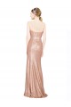 Oro rosa Linea A Innamorato Paillettes Lunga Formali Abiti da damigella donore / Abiti da sera / Abiti da ballo Outlet