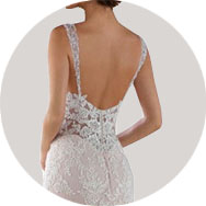 Schiena bassa Abiti da sposa Outlet